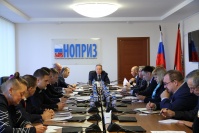 12 октября 2015 года под руководством президента НОПРИЗ Михаила Посохина состоялось еженедельное оперативное совещание