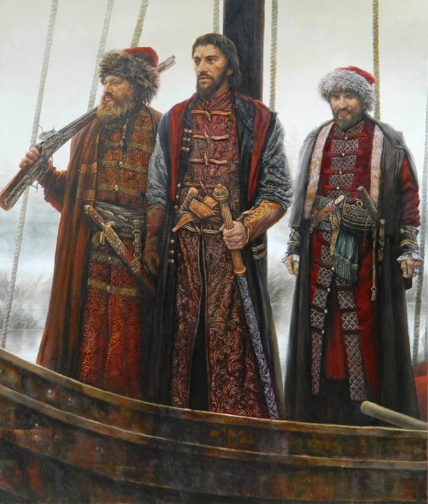 Иван Грозный в ладье — символ России того времени