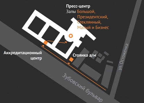 Схема проезда (прохода) к месту проведения мероприятий 18.11.2016 г.